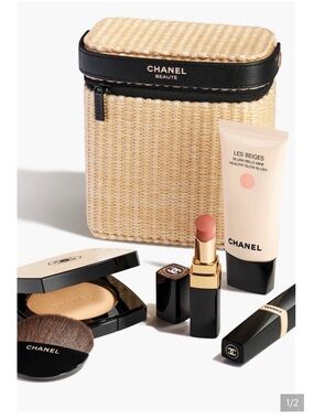 CHANEL Les Beiges & Black Compact Makeup Set